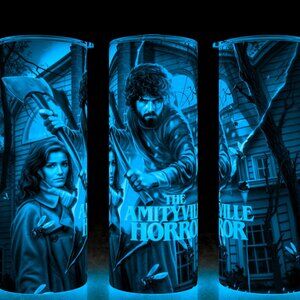 Glow in the Dark The Amityville Horror 70s Classic Scary Movie Cup Mug Tumbler